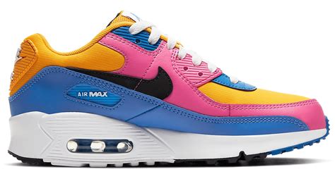 gekleurde nike air max